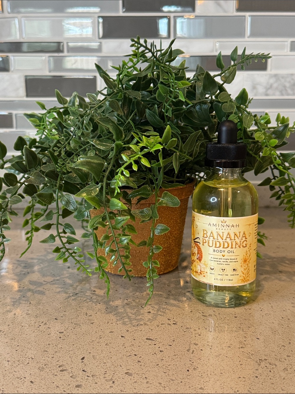 AMINNAH - BANANA PUDDING BODY OIL